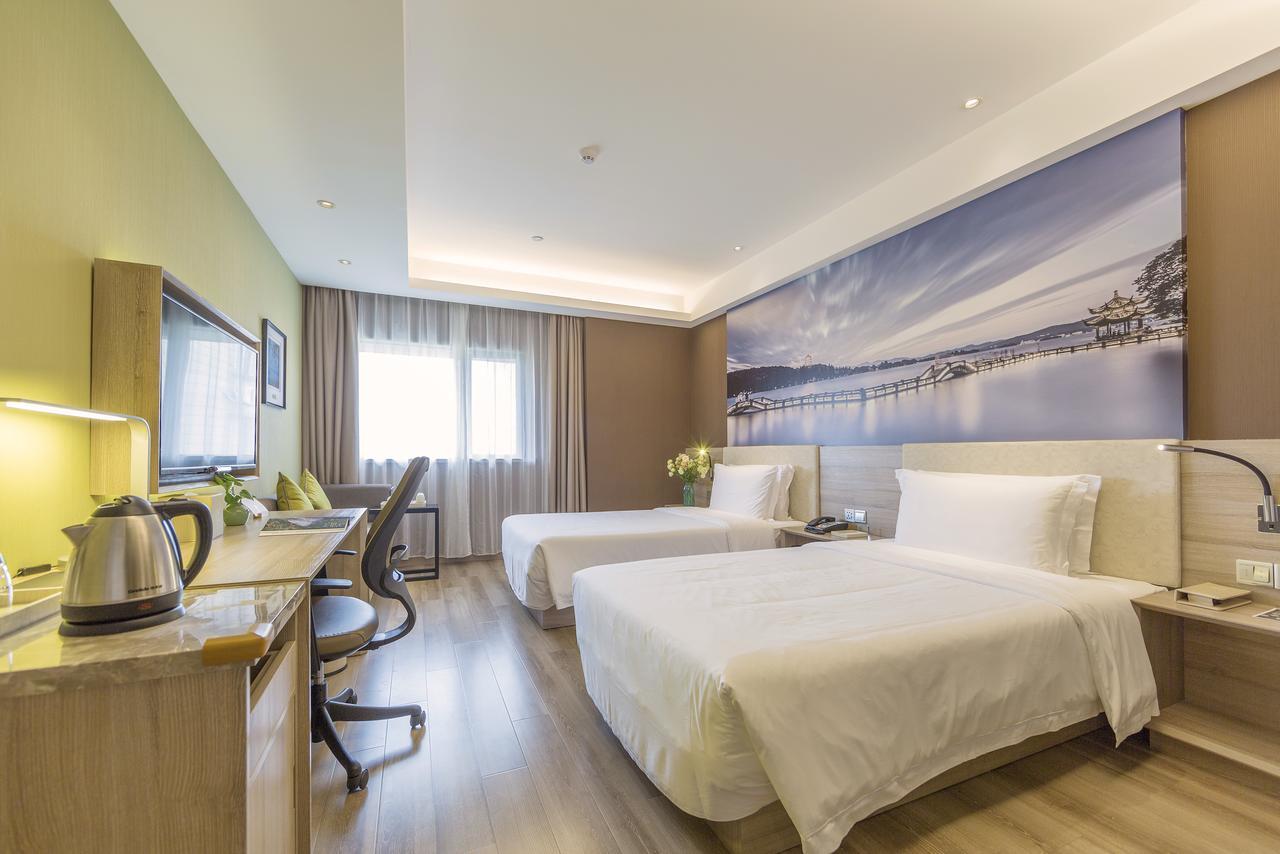 הנגז'ו Atour Hotel South Hushu Road מראה חיצוני תמונה